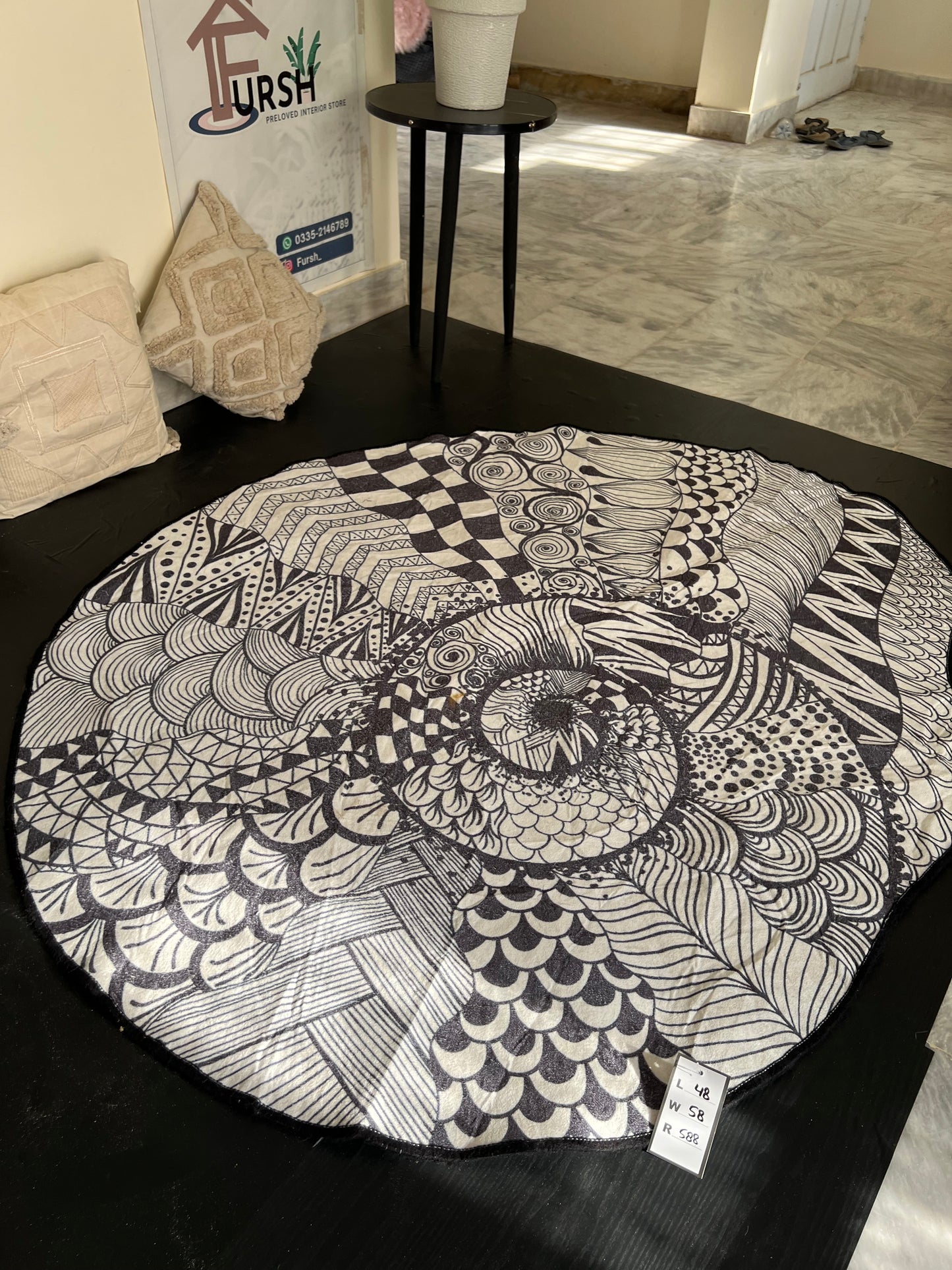 Printed Shell Rug